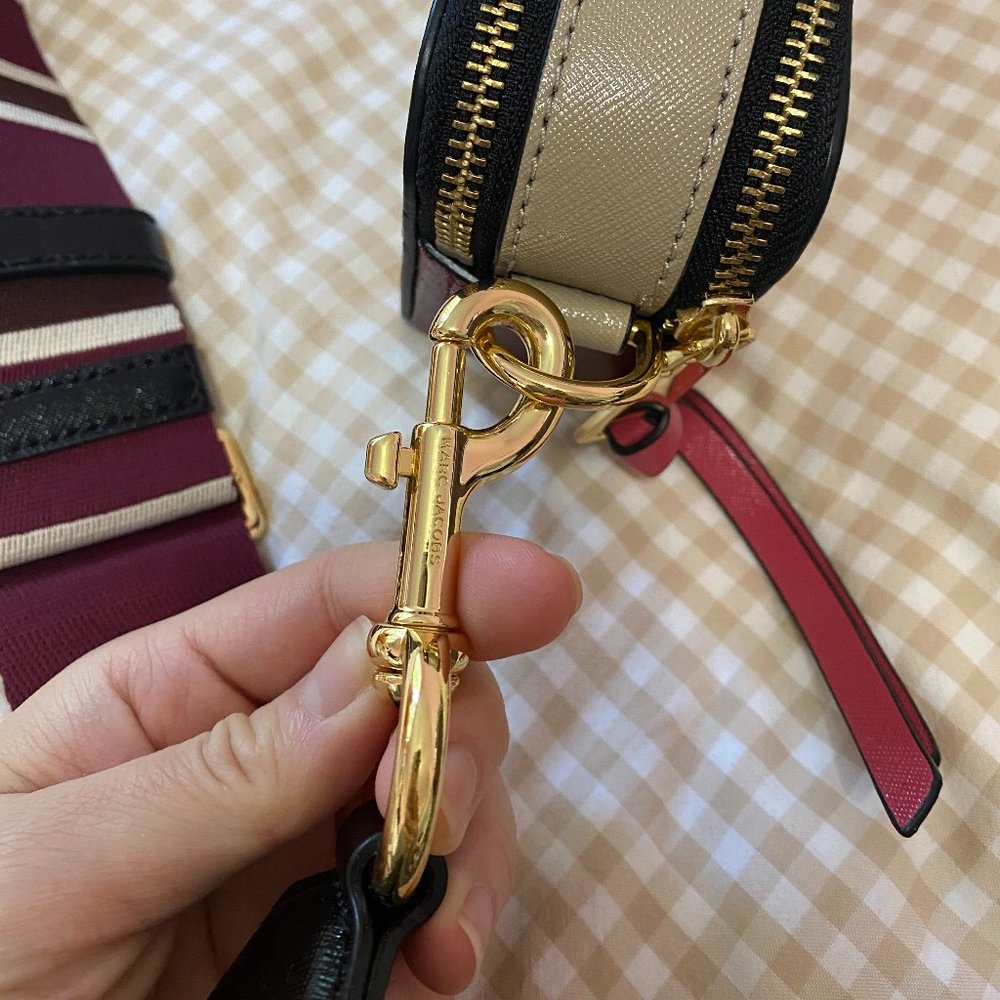NWOT MARC JACOBS Snapshot Leather Crossbody Bag - Picture 7 of 10